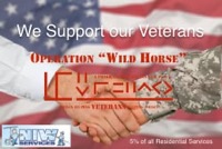 Business showing veteran support